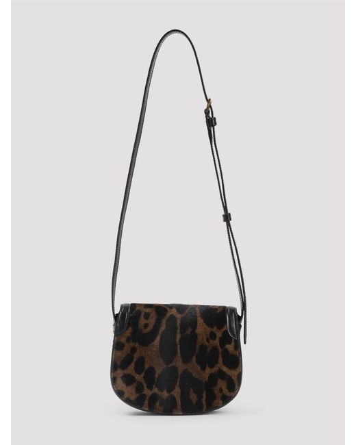 Tom Ford White Leopard Print Mini Bag