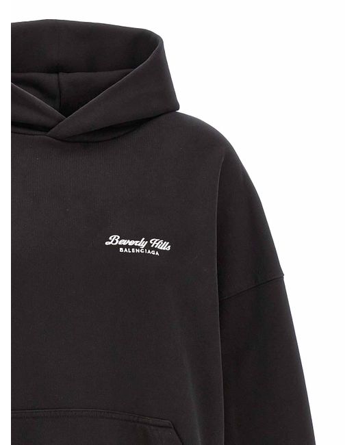 Balenciaga Black Beverly Hills Hoodie