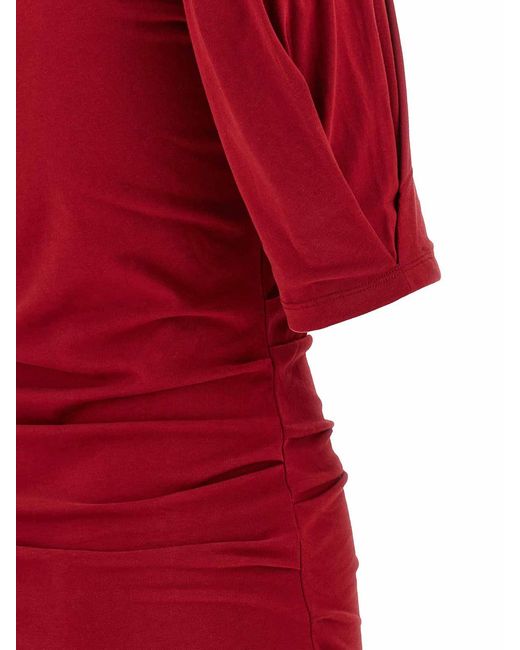 Isabel Marant Red Mylda Dress