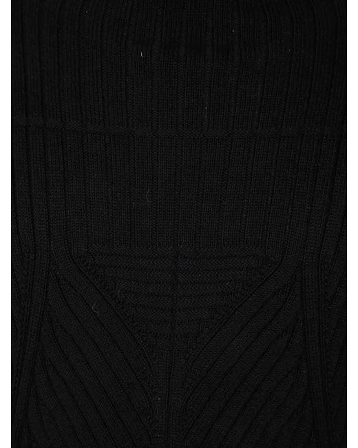 Rick Owens Black Tabard Sweater for men