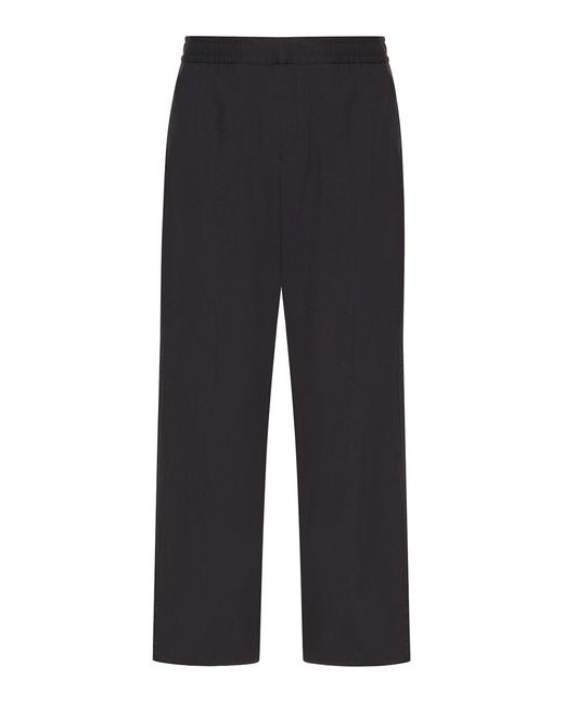 Laminar Blue Cotton And Nylon Twill Trousers for men