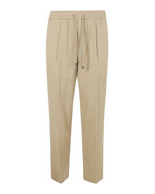 Jacob Cohen Natural Low Fit Carrot Daniel Batavia Raw Trousers for men