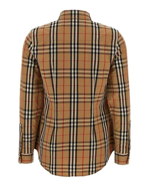 Burberry Brown Lapwing Shirt