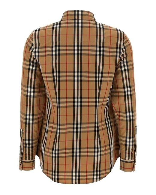 Burberry Brown Lapwing Shirt
