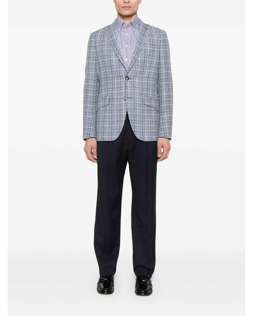 Etro Purple Shirt Roma Logo Bd for men