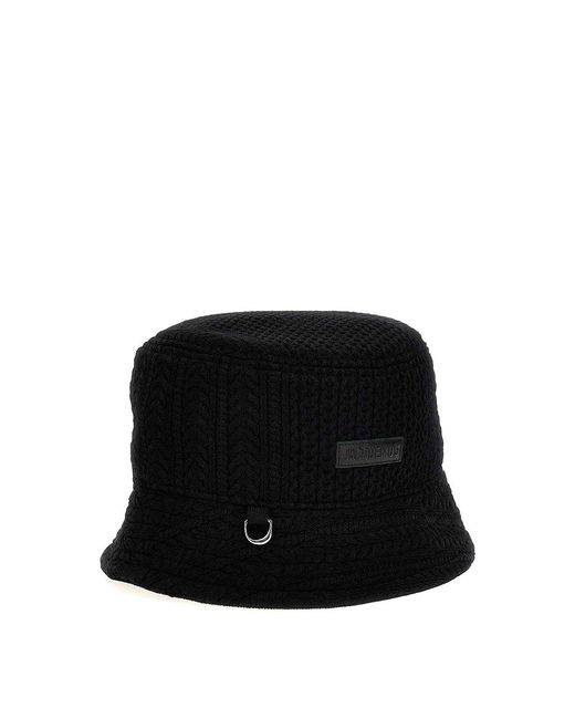 Jacquemus Black Bucket Hat