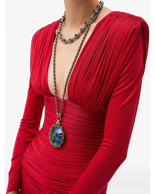 Versace Red Dress
