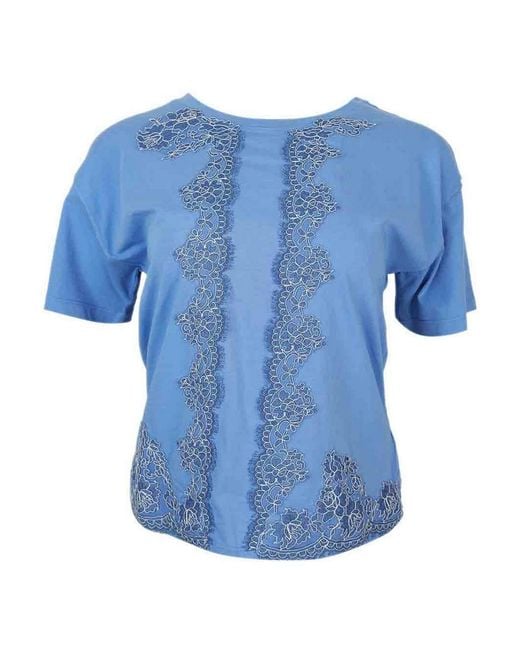 ERMANNO FIRENZE Blue T-Shirt