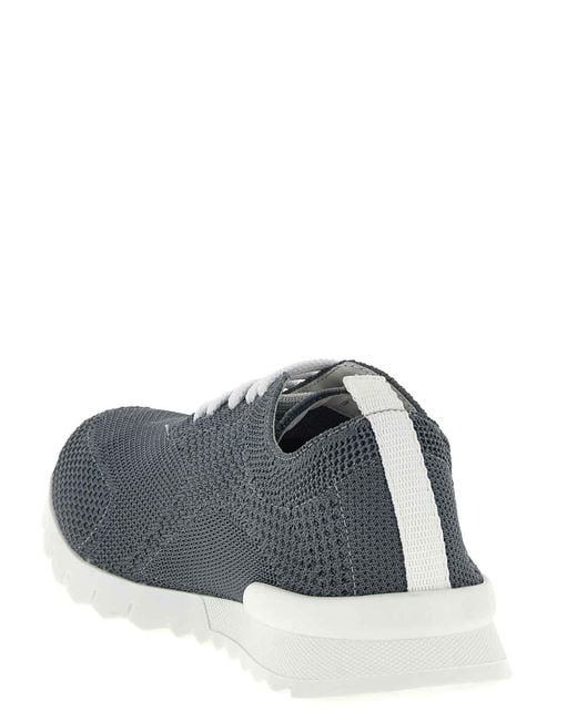 Kiton Blue Fits Sneakers for men
