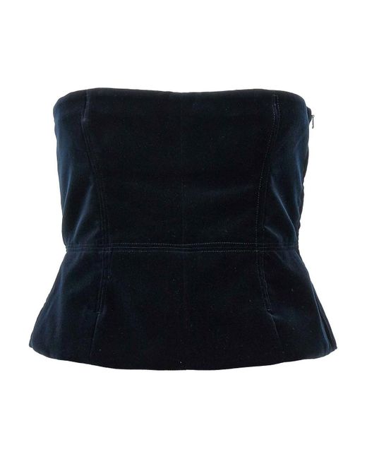 Tom Ford Blue Velvet Top