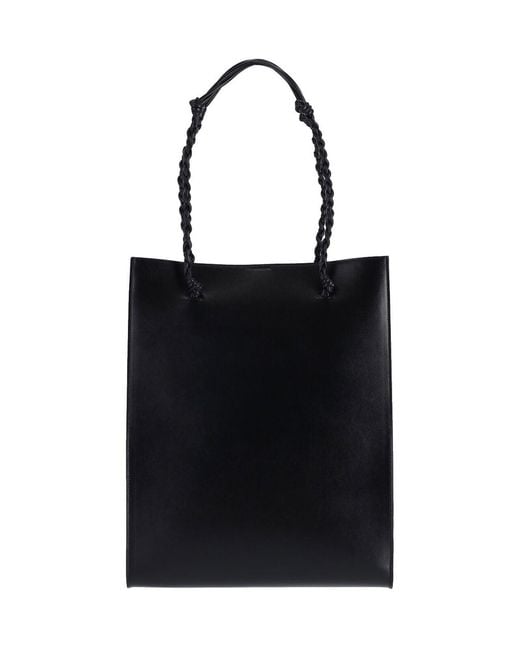 Jil Sander Black Tangle Tote Bag