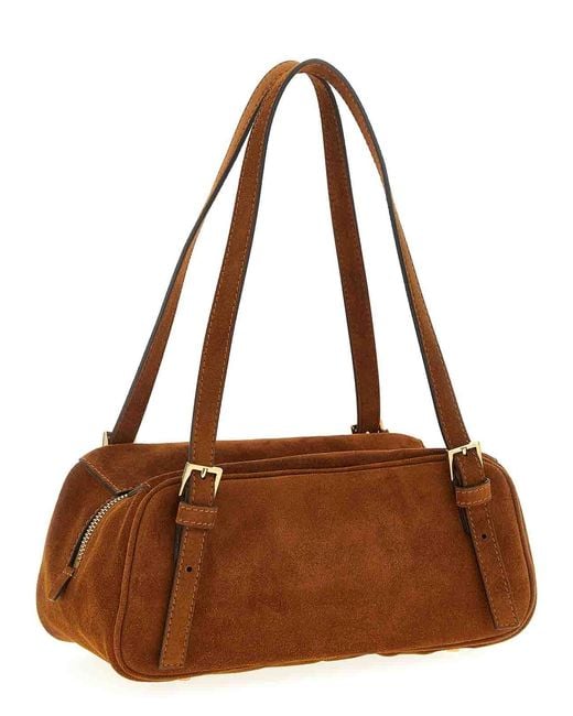 Versace Brown Tag Shoulder Bag