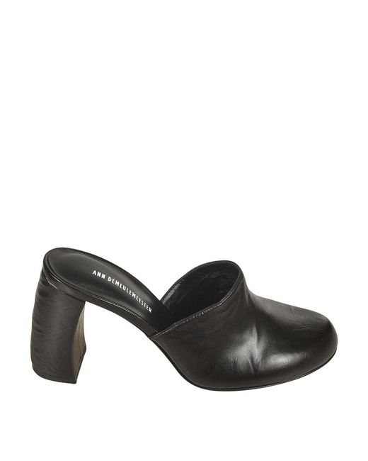 Ann Demeulemeester Black Mules