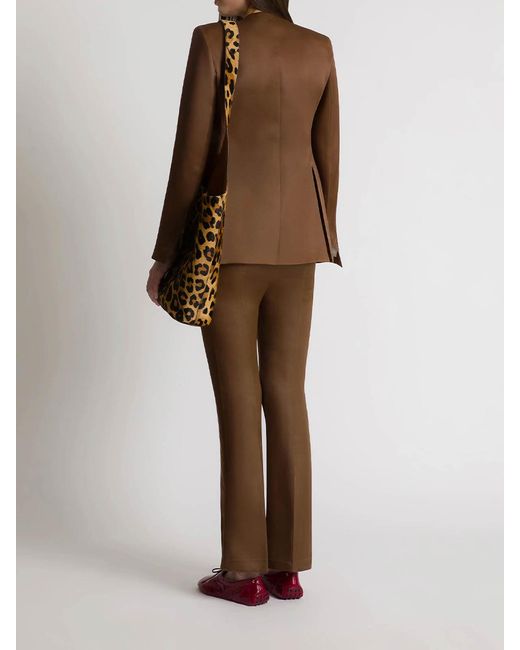 Alberta Ferretti Brown Trousers