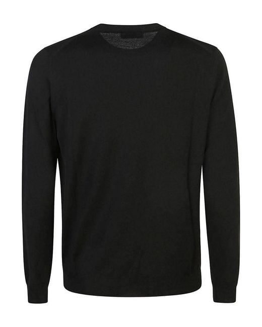 Pullover di Zanone in Black da Uomo