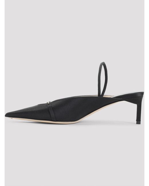 Tom Ford White Satin Mules