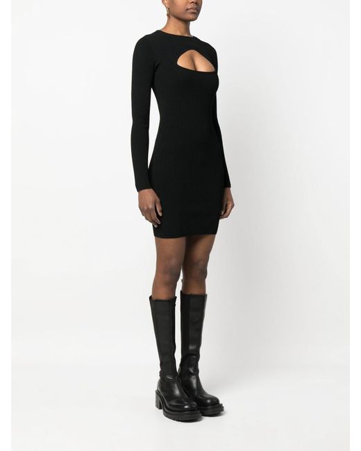 DSquared² Black Short Tigh Dress
