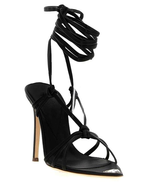 Nicolo' Beretta Black Beiby Sandals