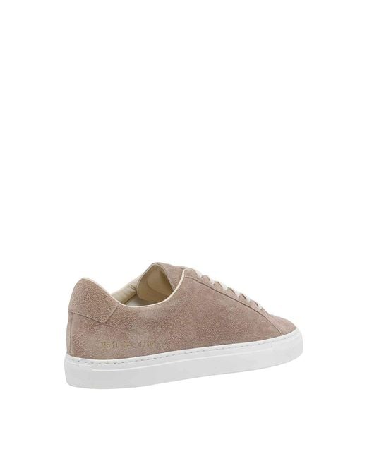 Common Projects Brown Suede Achilles Sport Sneakers for men