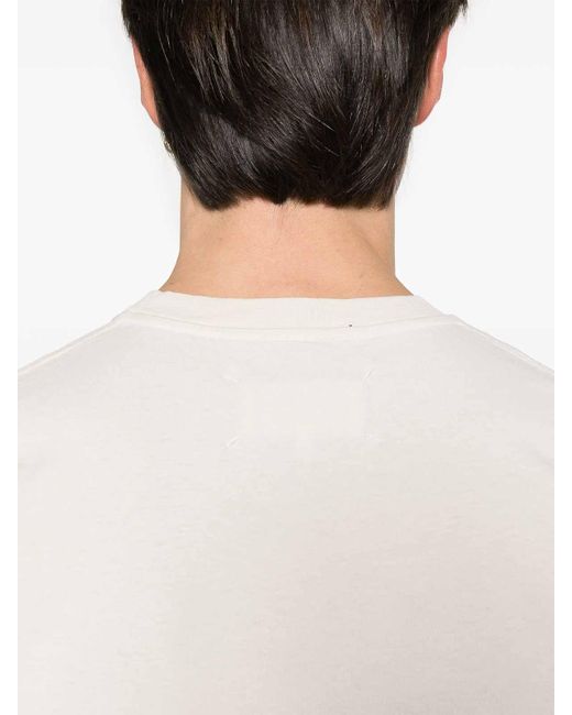 Maison Margiela White Cotton T-Shirt (Pack Of Three) for men