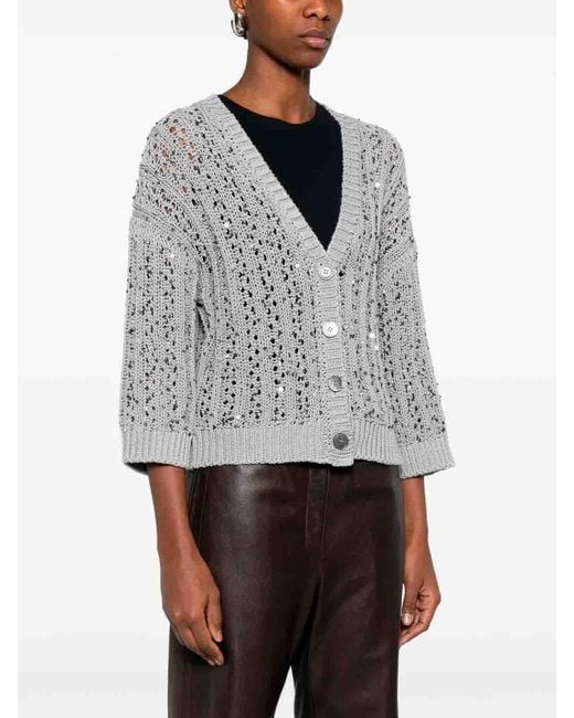 Peserico Gray Sweater