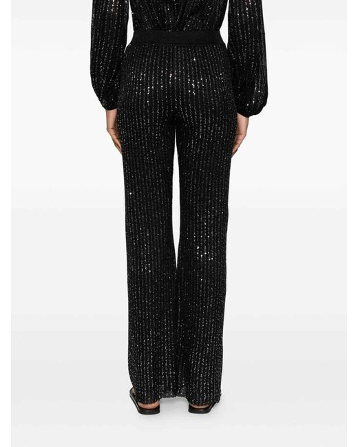 Missoni Black Flared Leg Trousers