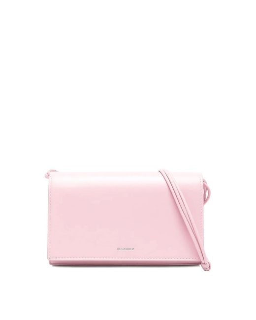 Jil Sander Pink Tangle Wallet