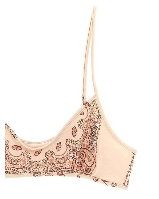 The Attico Natural Wonderful Summer Bikini