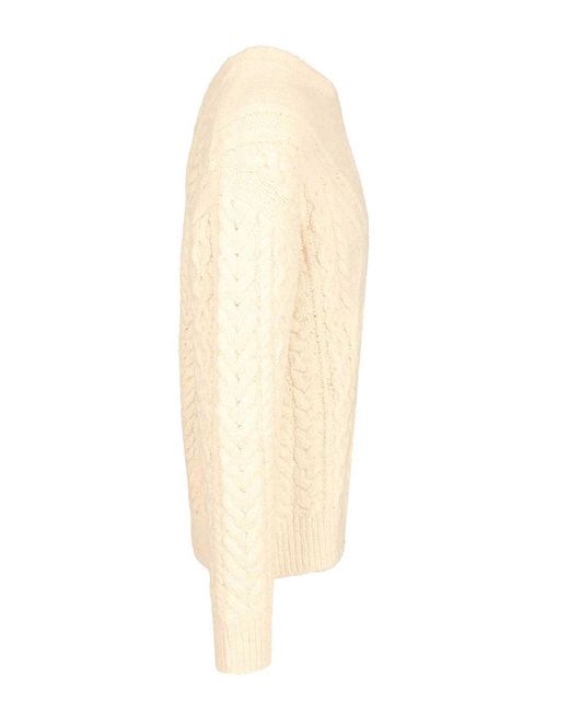 Isabel Marant Natural Harold Sweater Knitwear Beige for men