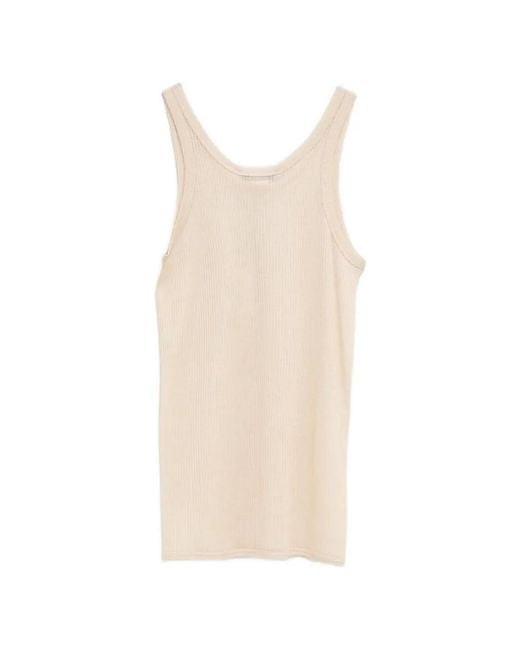 Lemaire Natural Seamless Tank Top