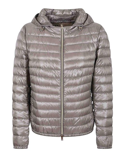 Herno Gray Padded Jacket