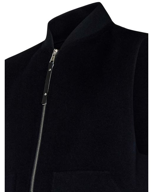 Low Brand Black Midnight Wool And Cashmere Blend Vest for men