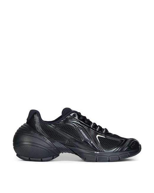 Givenchy Black Tk-mx Runner Sneakers In Mesh for men