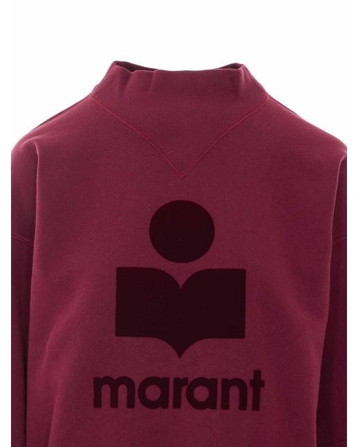 Isabel Marant Red Moby Sweatshirt