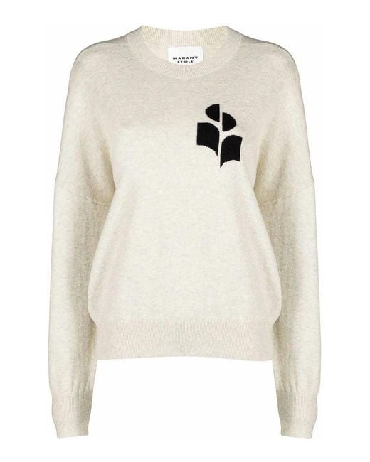 Isabel Marant White Marisans Sweater