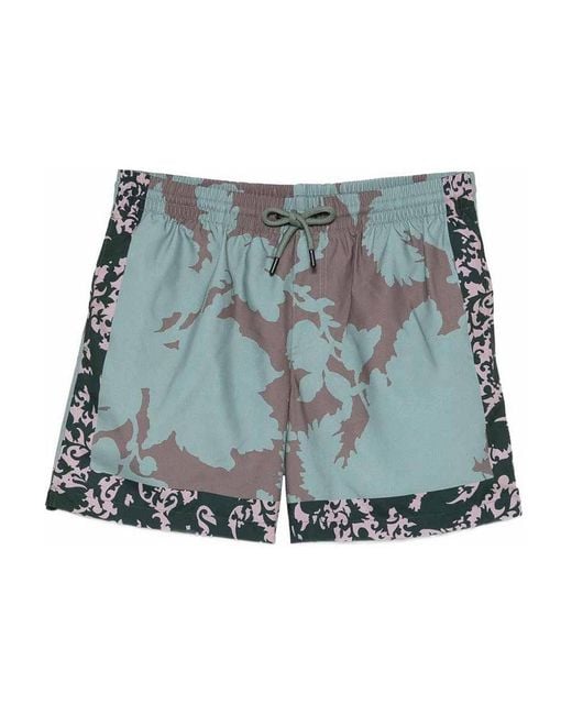 Dries Van Noten Blue Short Mare By for men