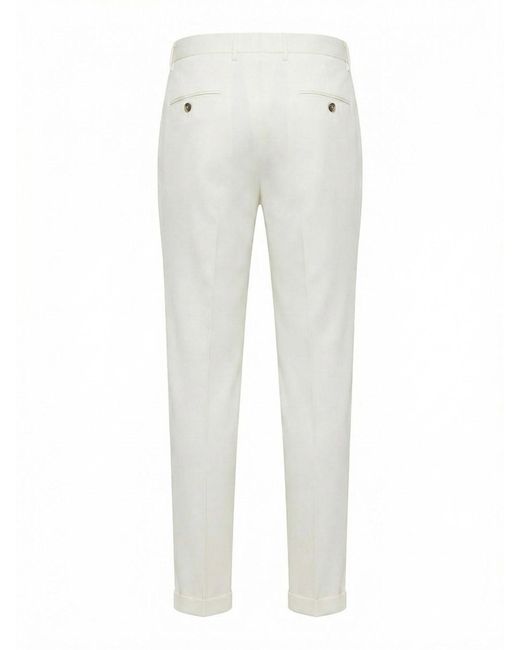 Peserico White Pants for men
