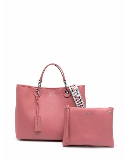 Emporio Armani Shopping Bag in Pink | Lyst UK