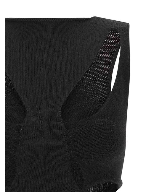 Rick Owens Black 'Tanja' Top
