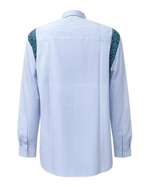Dries Van Noten Blue Capers Shirt By for men