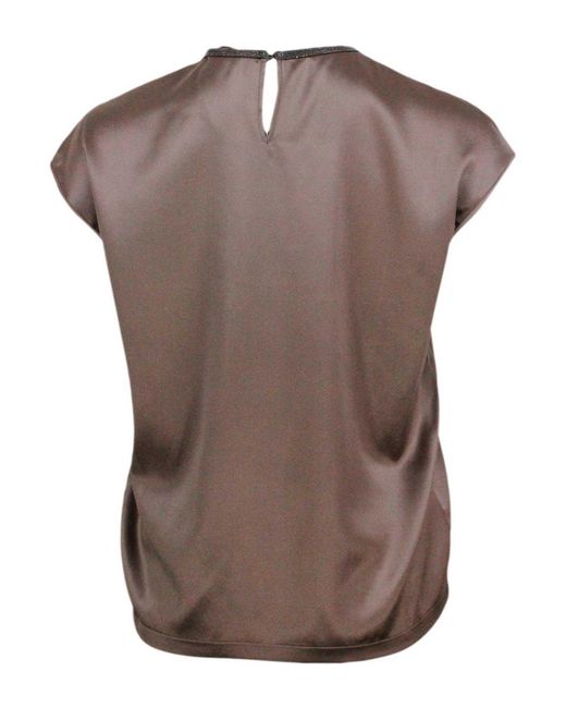 Fabiana Filippi Brown Top