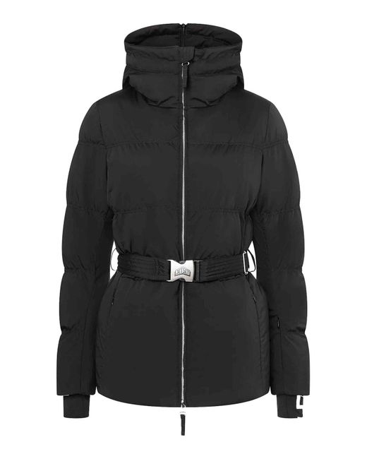 Jet Set Black Chamonix Belted Ski Jacket Hydras