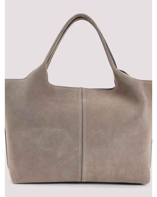 Tod's Brown Ebr Shopping Bag