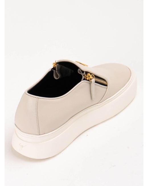 Giuseppe Zanotti Natural Slip-On for men