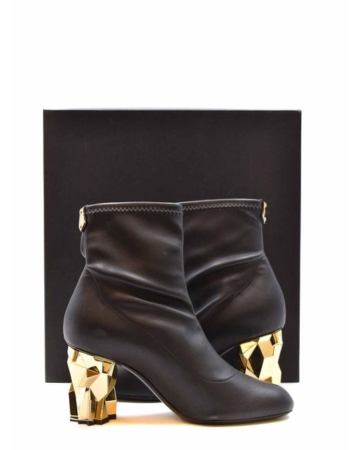 Giuseppe Zanotti Brown Heeled Boots