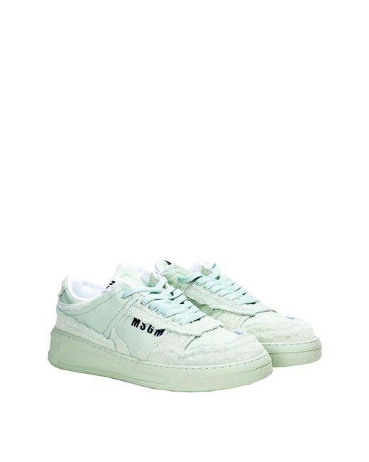 MSGM Green Fantastic Trainer for men
