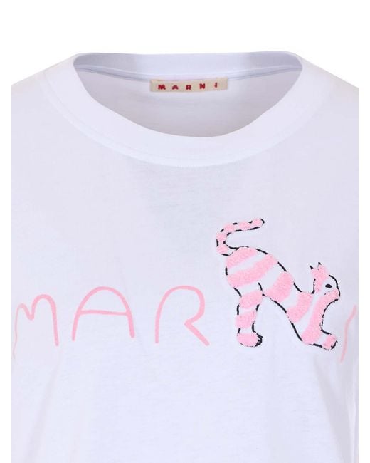 Marni White T-Shirt