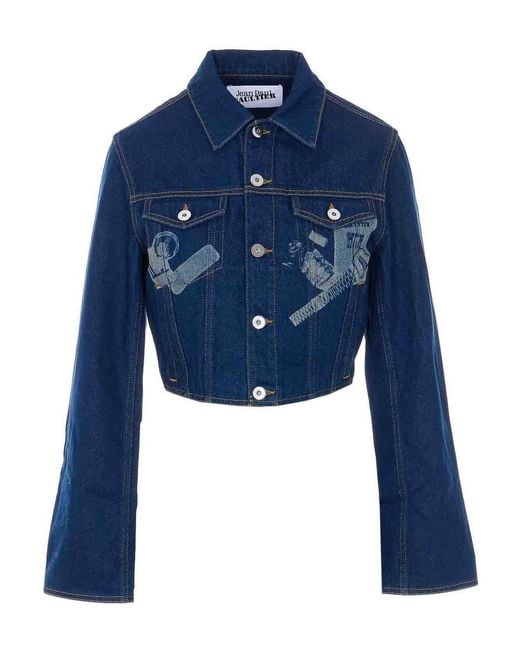 Jean Paul Gaultier Blue Denim Jacket