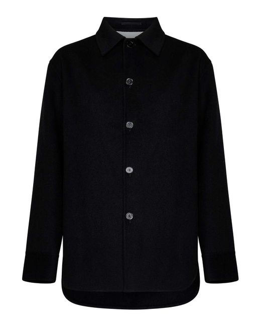 Jil Sander Black Boxy-Fit Shirt for men