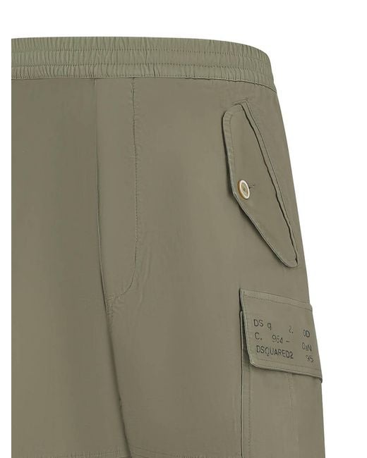 DSquared² Green Pants for men